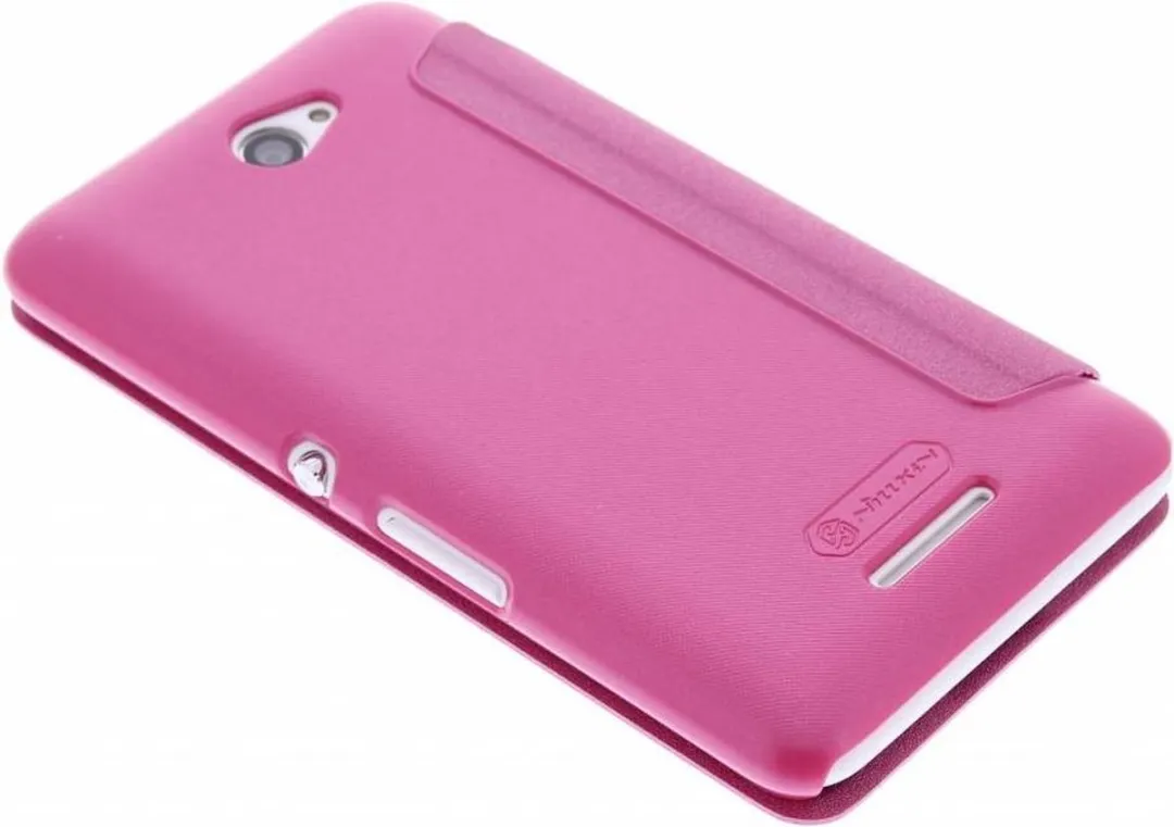 Nillkin Sparkle Hoesje Sony Xperia E4 - Fuchsia - E210424618305