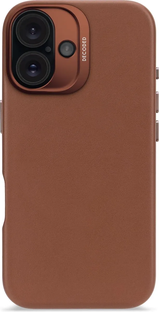 Decoded Leren Hoesje iPhone 16