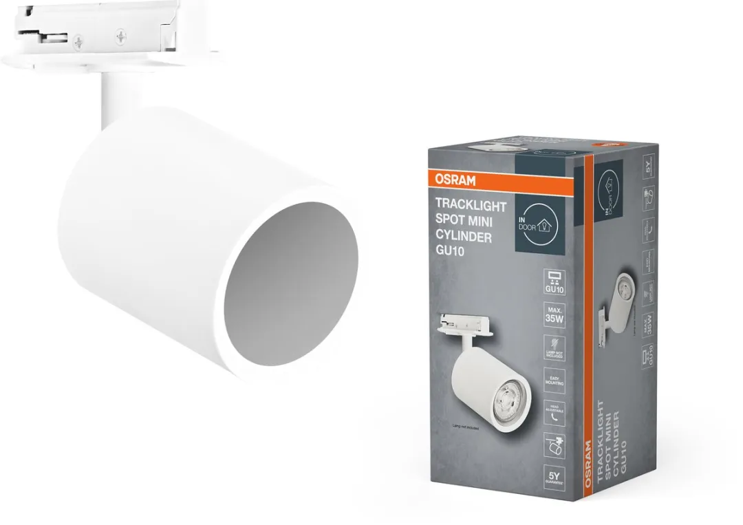 Osram Tracklight Spot Mini Cylinder GU10 Wit - Slim WiFi