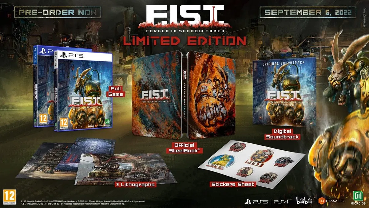 Mindscape F.I.S.T. Forged In Shadow Torch Limited Edition - PS4