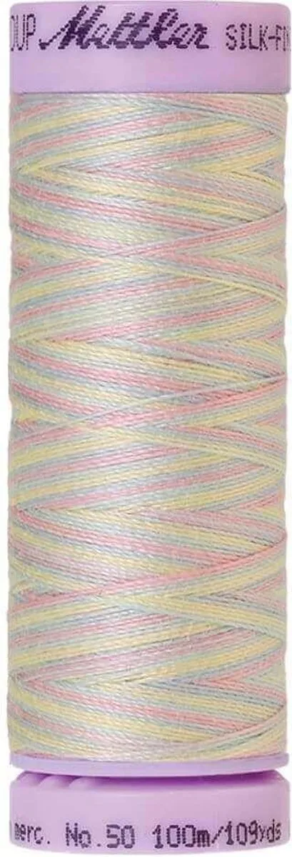 Amann Silk-Finish Cotton Multi-Color 100m