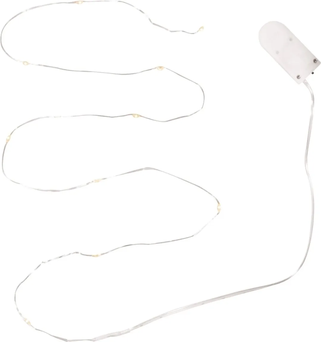 Rayher Micro Lichtsnoer 10 LED Warm Wit 120cm