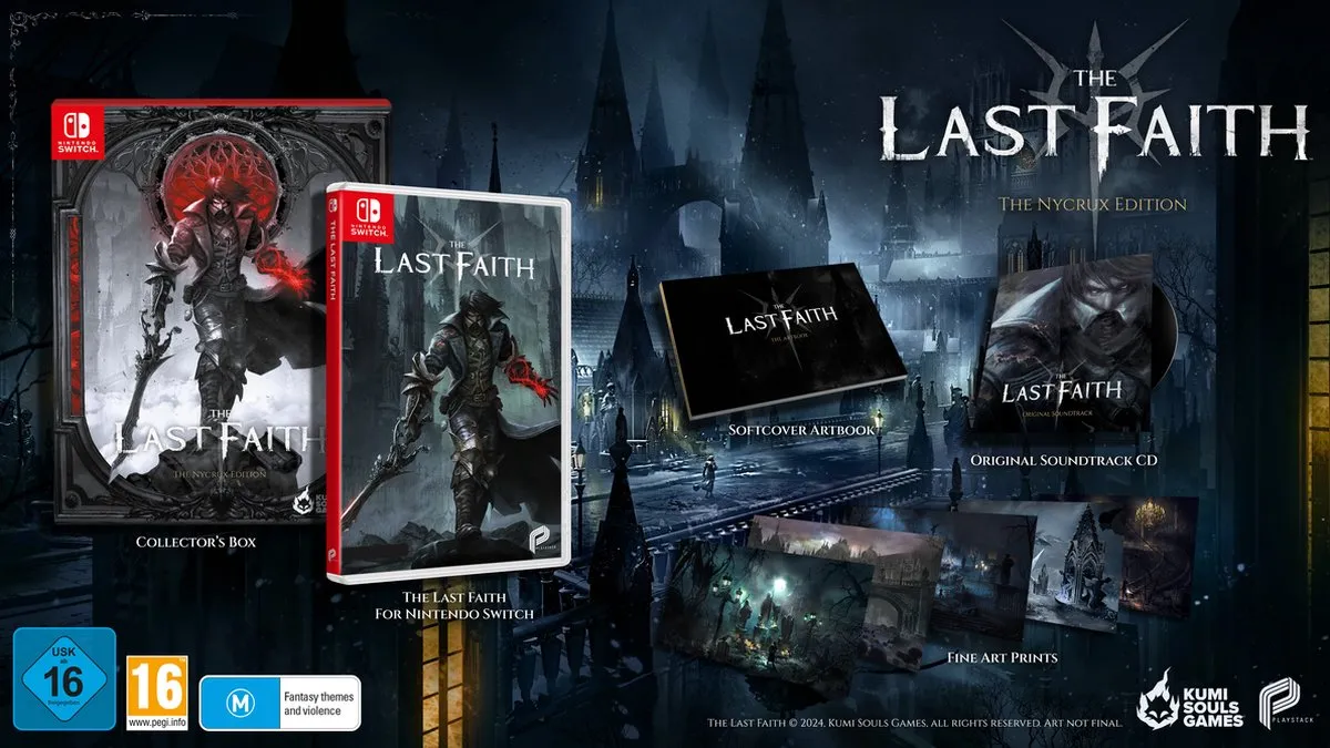 Mindscape The Last Faith The Nycrux Edition Nintendo Switch