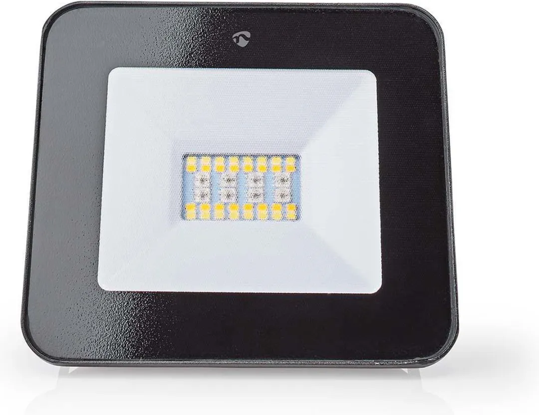 Nedis Smartlife Buitenlamp RGB/Wit 20W - Zwart