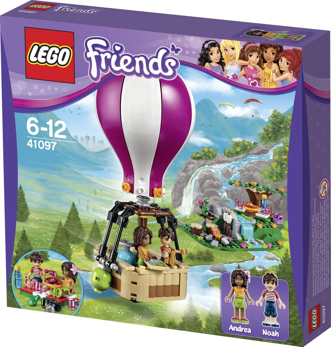 LEGO Friends Heartlake Luchtballon 41097