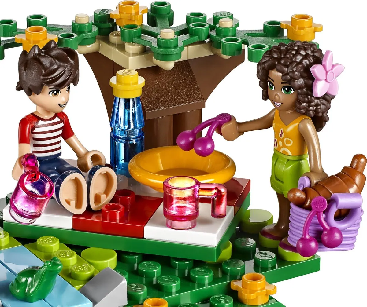 LEGO Friends Heartlake Luchtballon 41097 - 254 Stukken - Paars - afbeelding 6 van 6