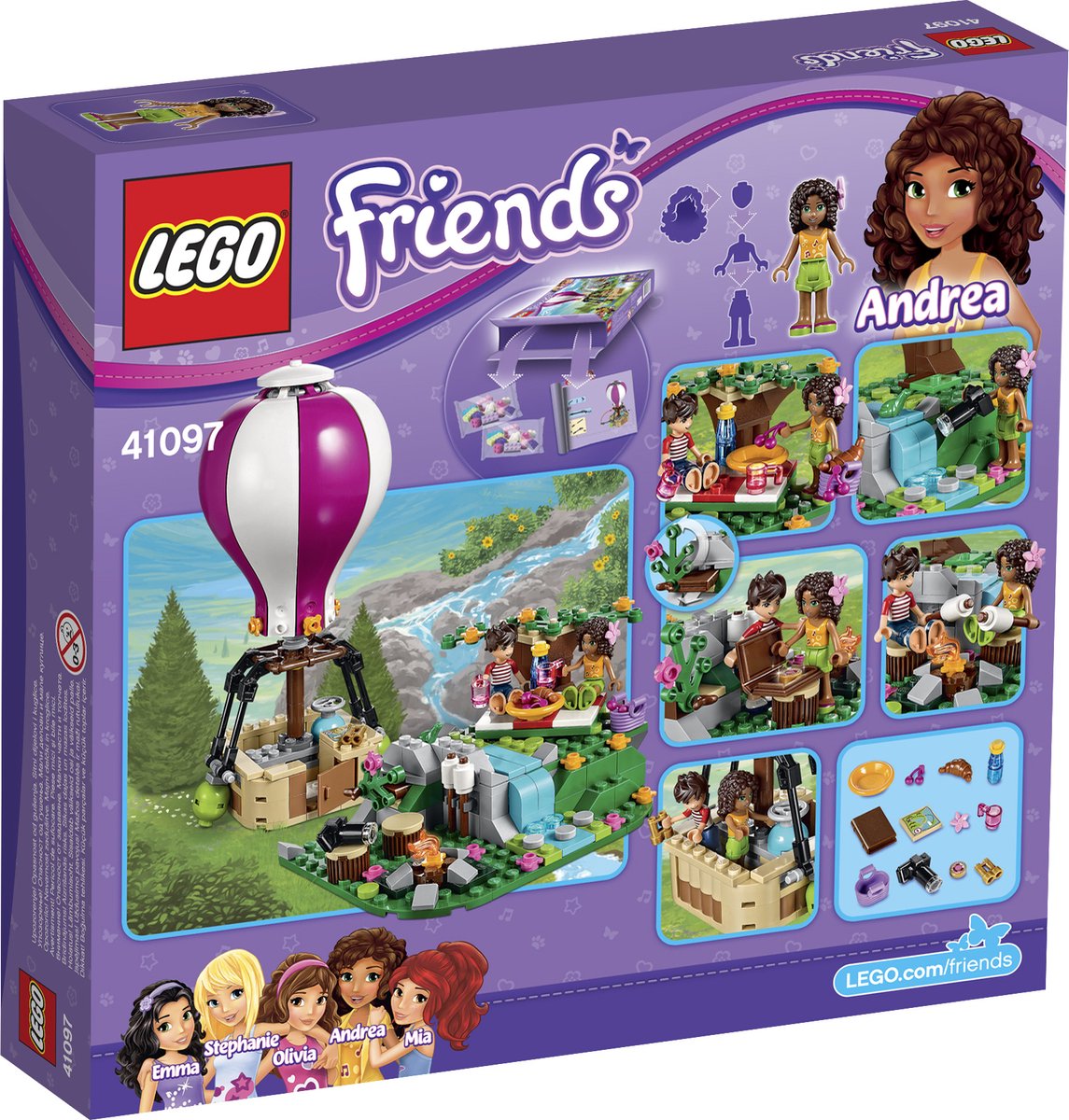 LEGO Friends Heartlake Luchtballon - 41097