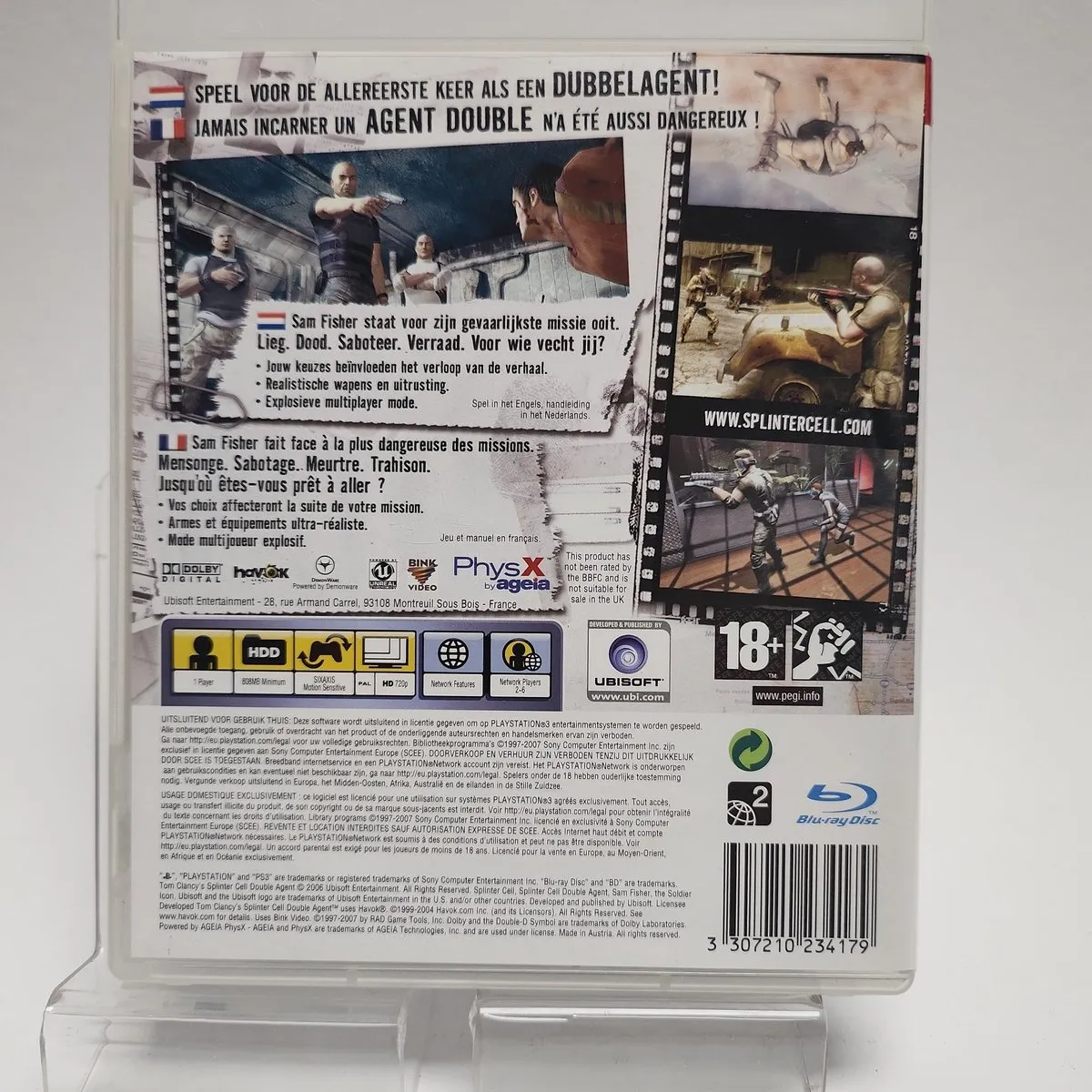Ubisoft Tom Clancy's Splinter Cell Double Agent - PS3