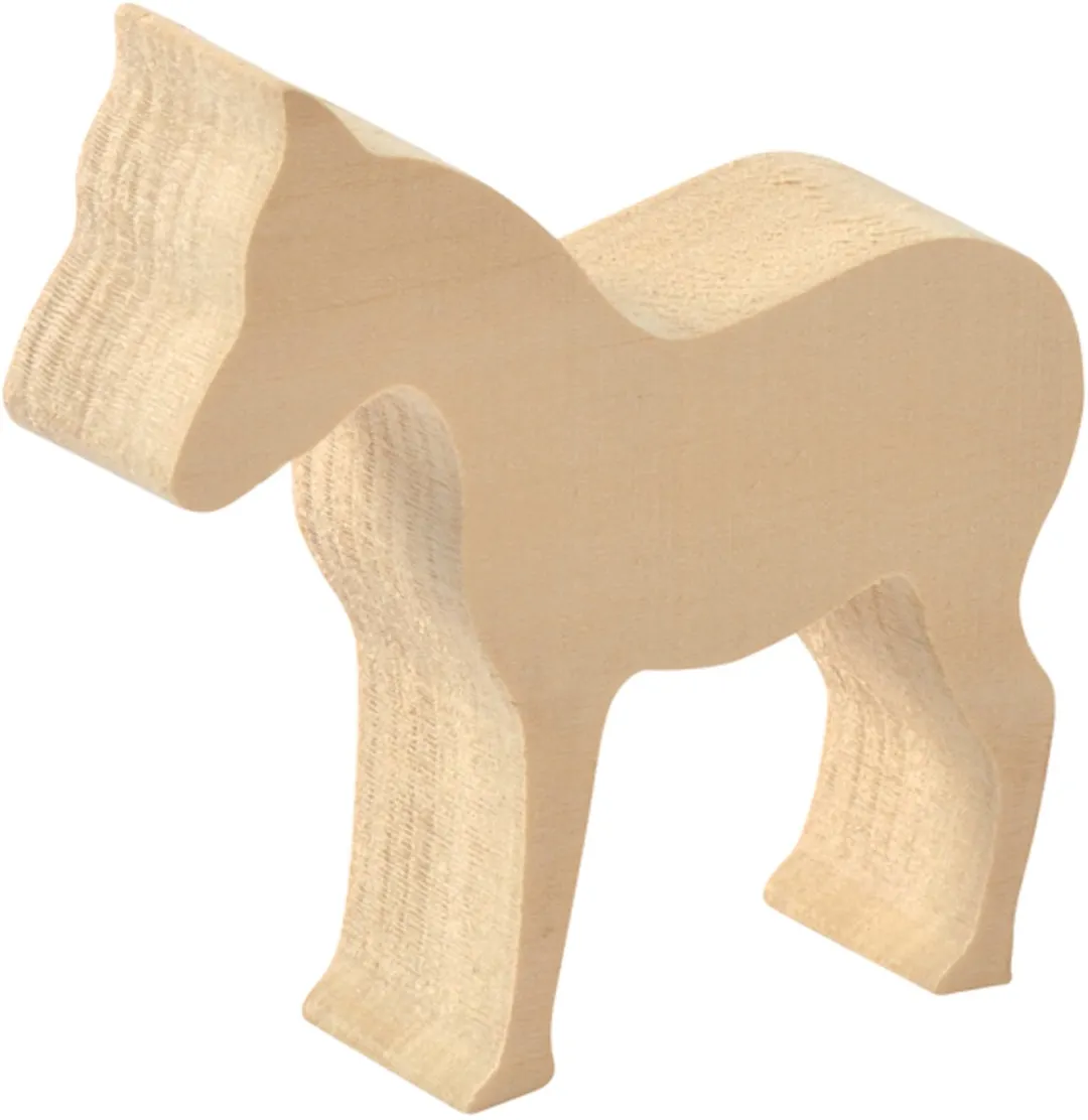 Eduplay Houten Boerderij Dieren Set 210202 - 3 Stuks Multicolor