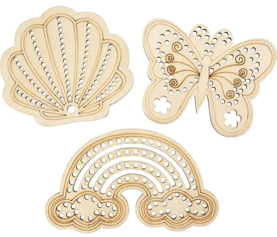 Creativ Company Houten Vormen Multicolor