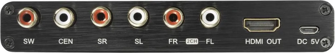 SpeaKa Professional SP-10468584 HDMI Audio Extractor - Zwart
