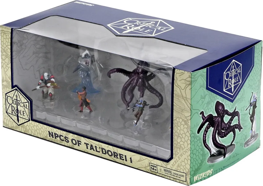 Wizkids D&D Critical Role NPCs Tal'Dorei Set 1 - 7 Stuks