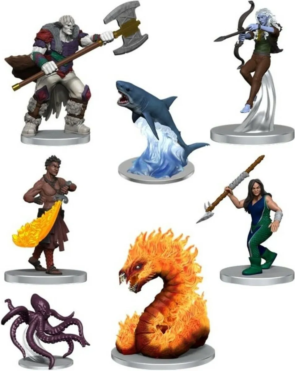 Wizkids D&D Critical Role NPCs Tal'Dorei Set 1 - 7 Stuks