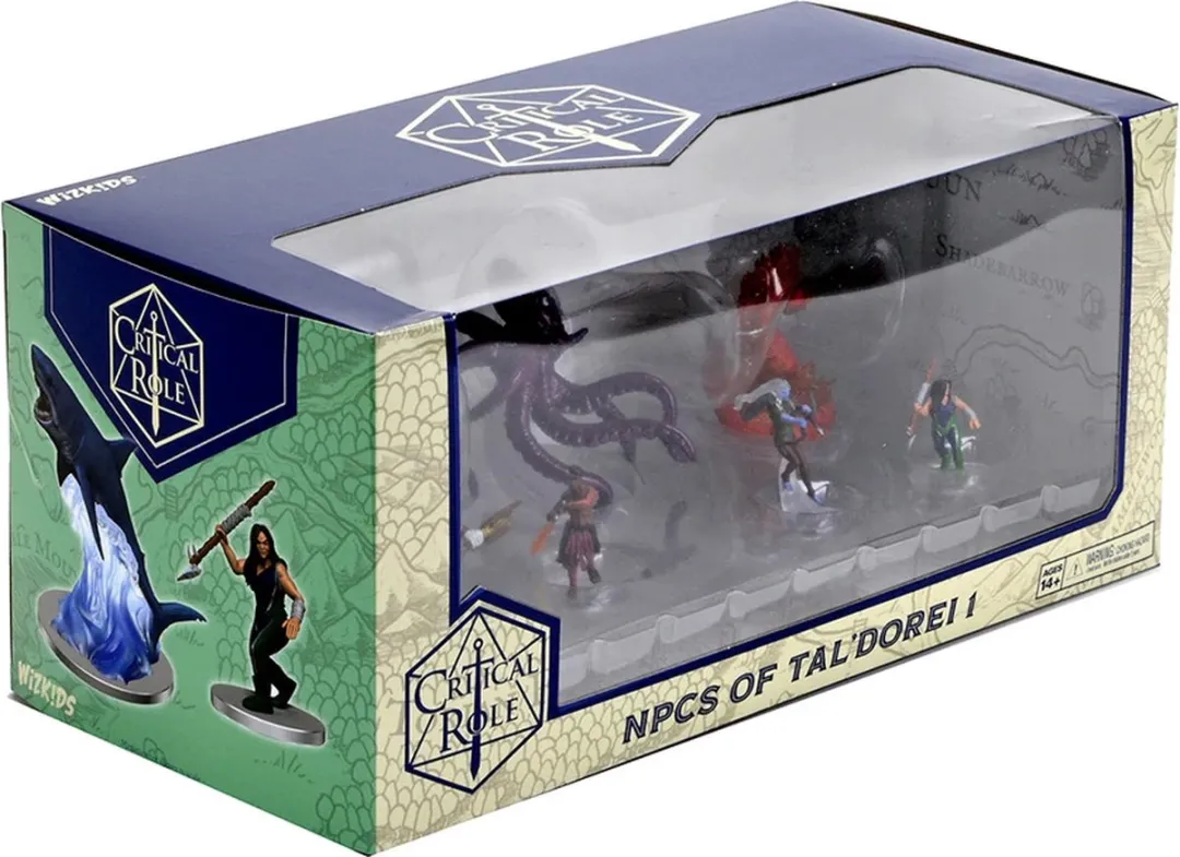 Wizkids D&D Critical Role NPCs Tal'Dorei Set 1
