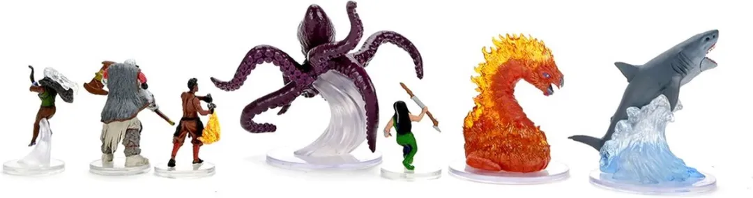 Wizkids D&D Critical Role NPCs Tal'Dorei Set 1 - 7 Stuks