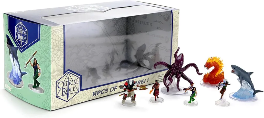 Wizkids D&D Critical Role NPCs Tal'Dorei Set 1 - 7 Stuks