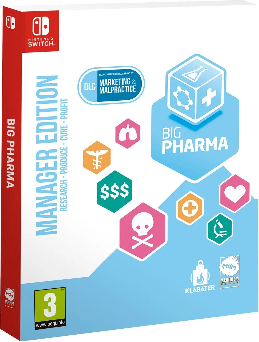 Mindscape Big Pharma Manager Edition - Nintendo Switch