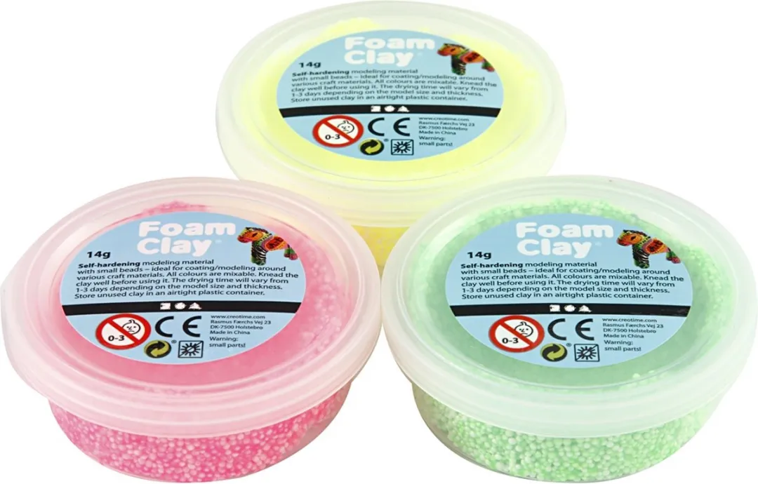 Foam Clay Zelfhardende Klei