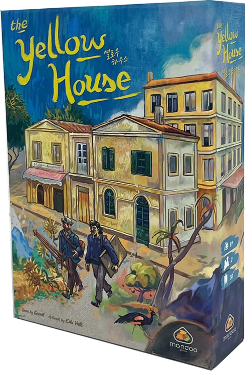 Geronimo Games The Yellow House Bordspel - 2 Spelers