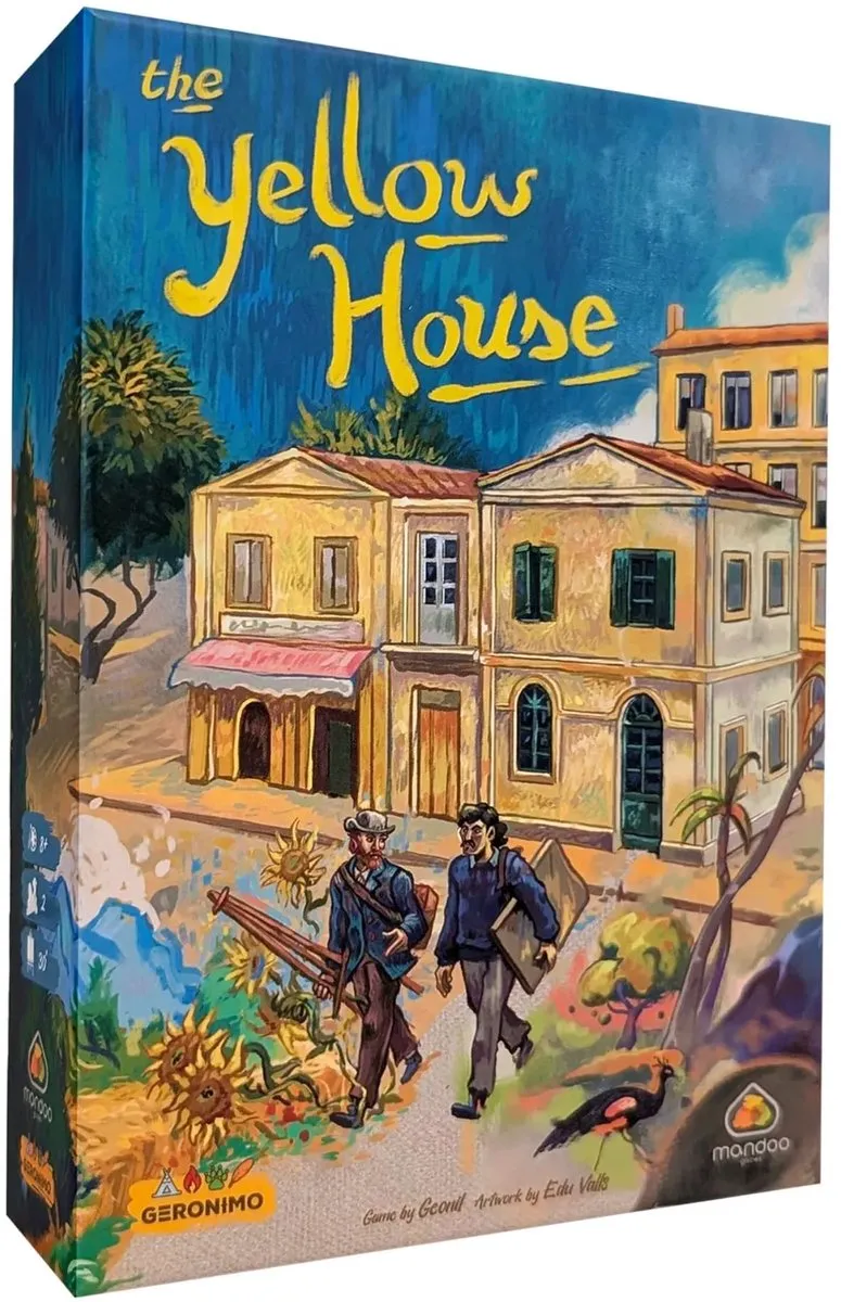 Geronimo Games The Yellow House Bordspel - 2 Spelers