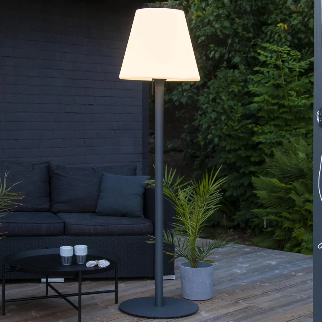 Star Trading Kreta Buitenlamp 184cm - 3W - Wit