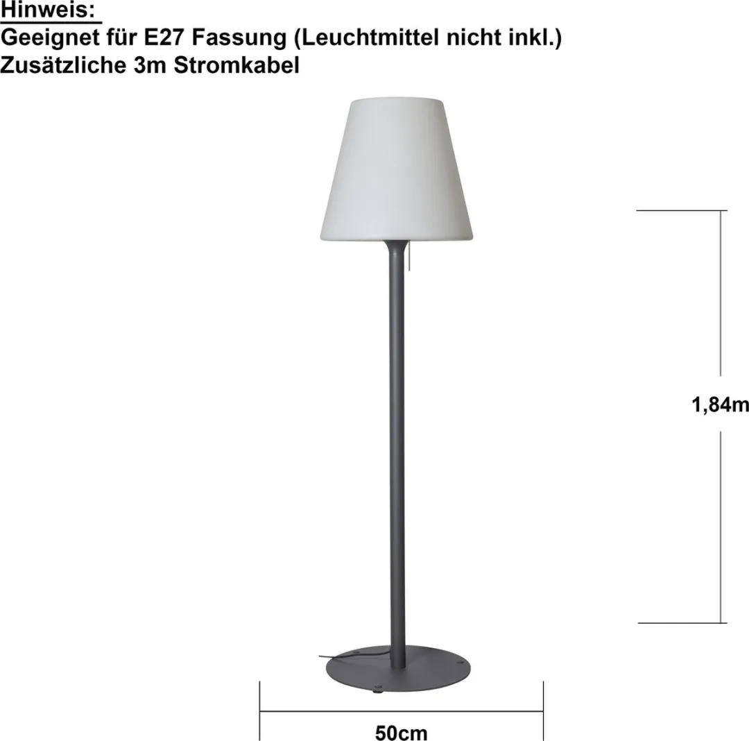 Star Trading Kreta Buitenlamp 184cm
