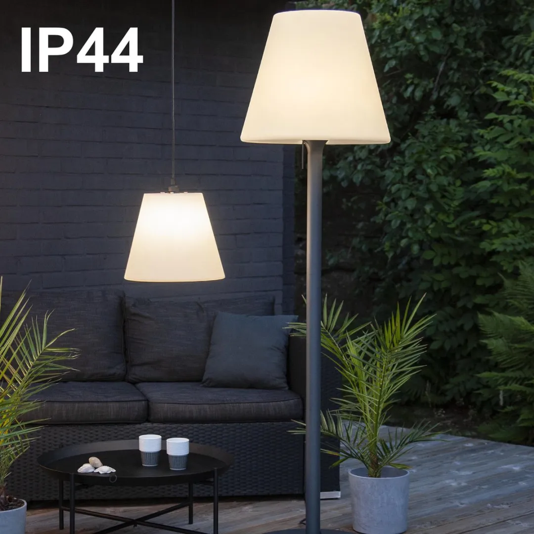 Star Trading Kreta Buitenlamp 184cm - 3W - Wit