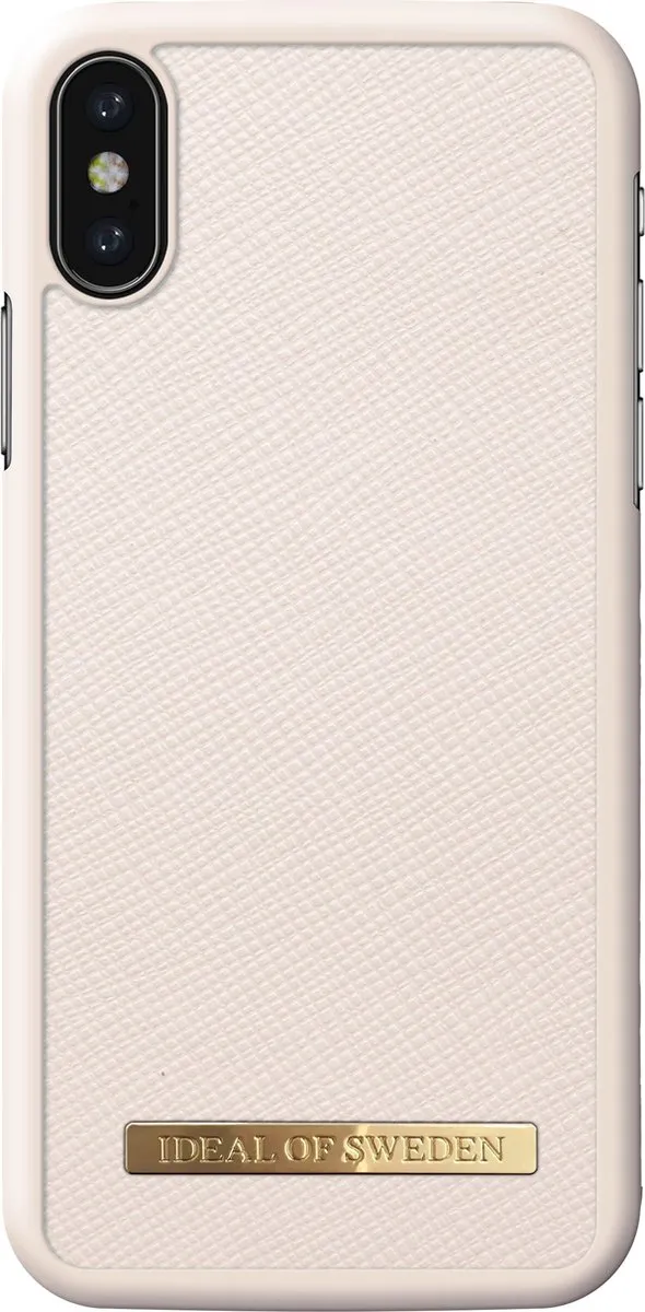 iDeal of Sweden Fashion Case Saffiano iPhone X/XS IDFCSA-IXS-128 - Beige