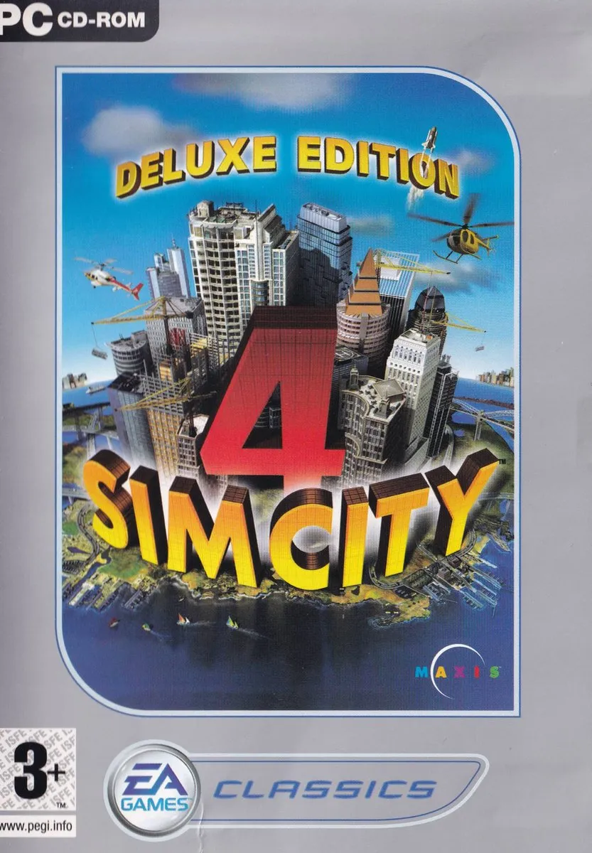 EA Sim City 4 Deluxe Rush Hour Windows