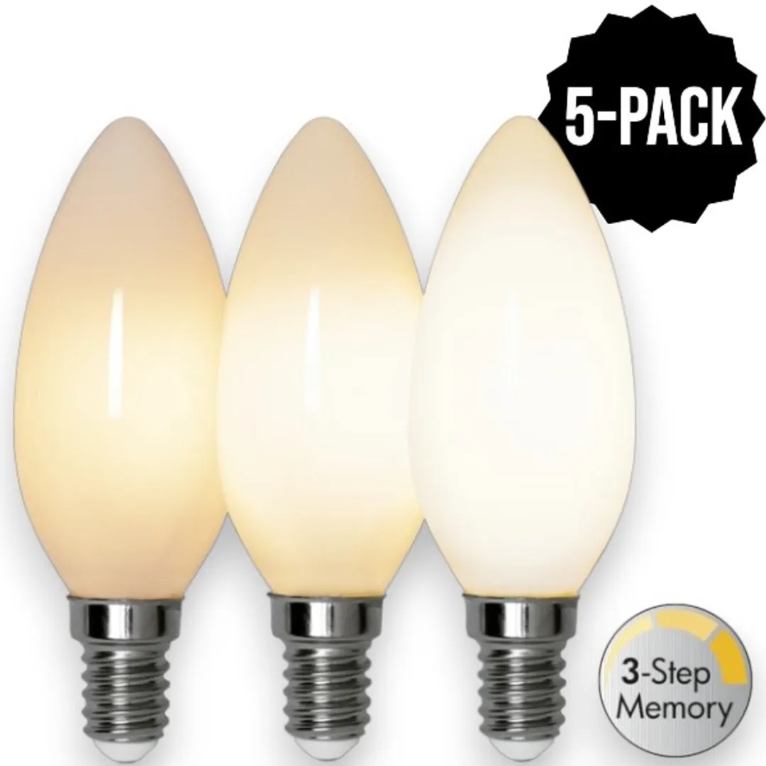 Star Trading Kaarslamp 5-Pack