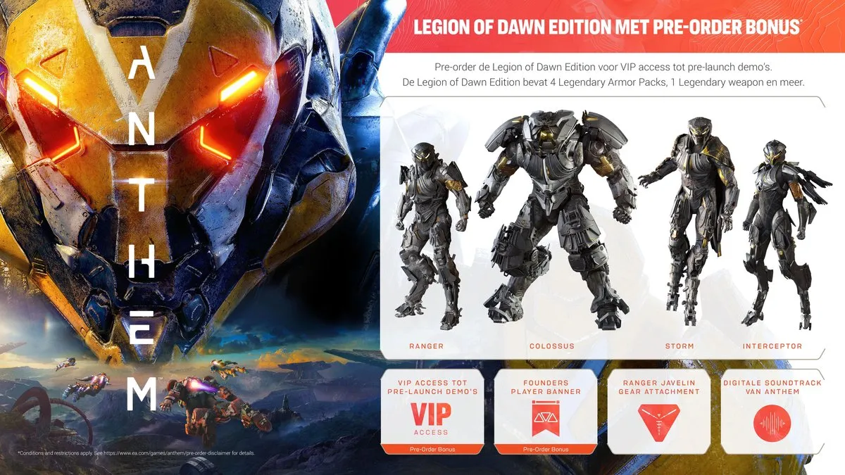 Electronic Arts Anthem Legion of Dawn Edition - Xbox One