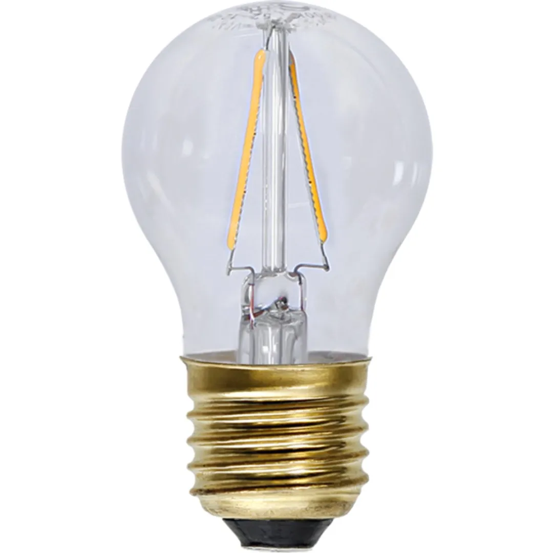 Star Trading Soft Glow Kogellamp E27 1,5W - 5 Stuks