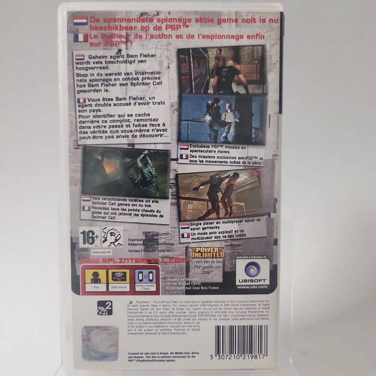 Ubisoft Tom Clancy's Splinter Cell Essentials Edition