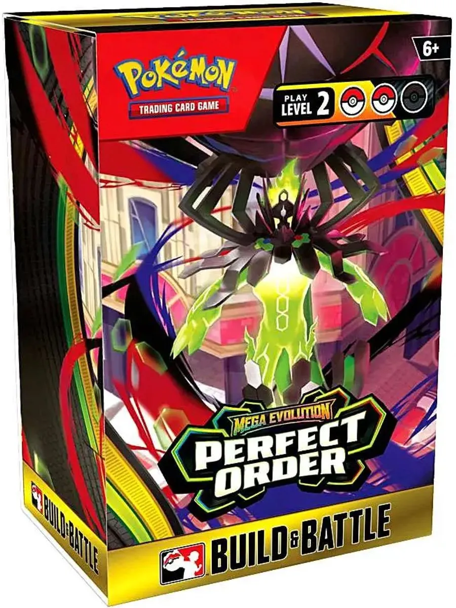 Pokémon TCG Mega Evolution Perfect Order Build & Battle Box