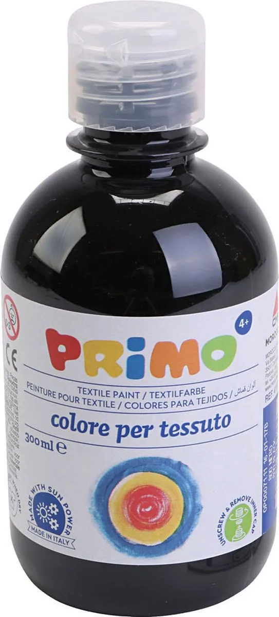 Creativ Company Textielverf 300ml - Zwart