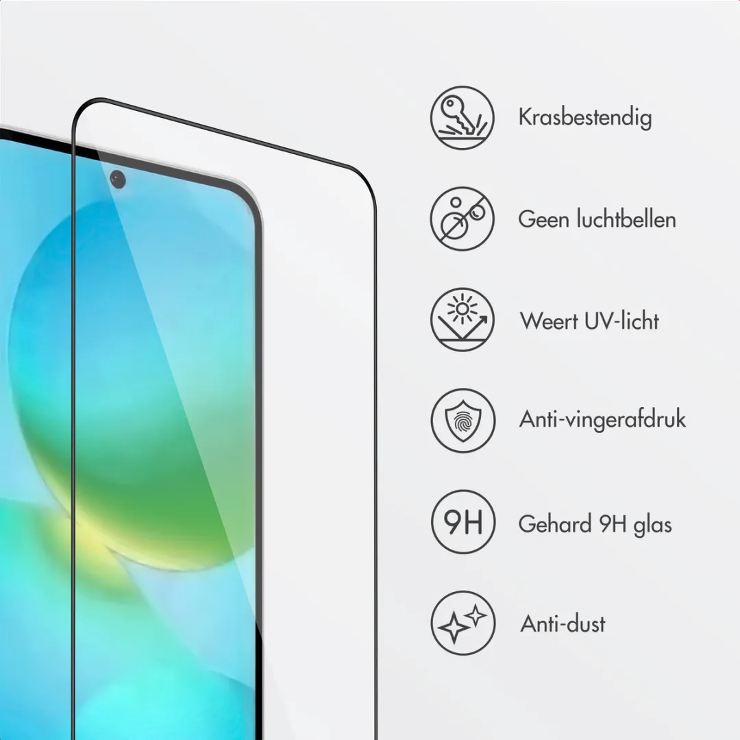 Accezz Screenprotector Samsung Galaxy A37 - Glas - Anti-dust applicator