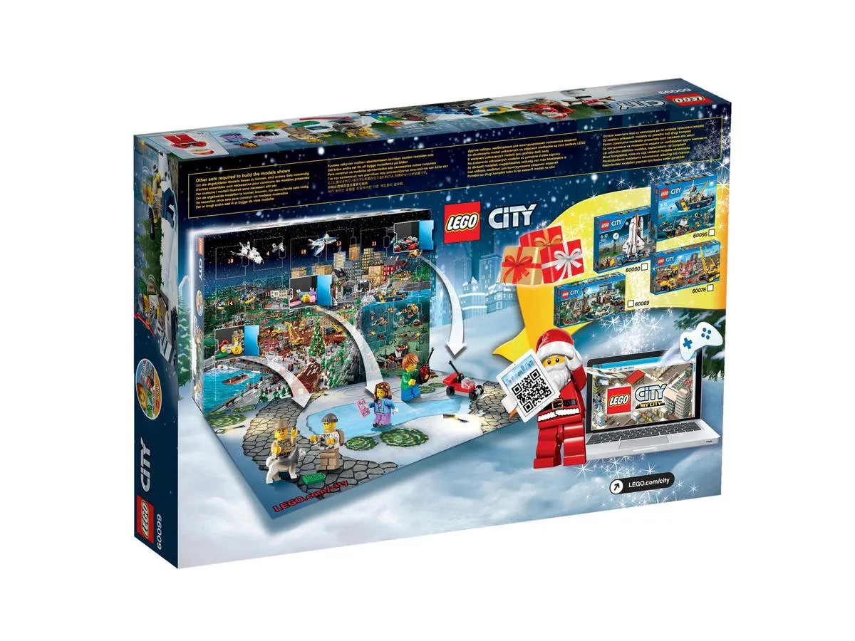 LEGO City Adventskalender 60024 - 244 Stukken - Meerkleurig