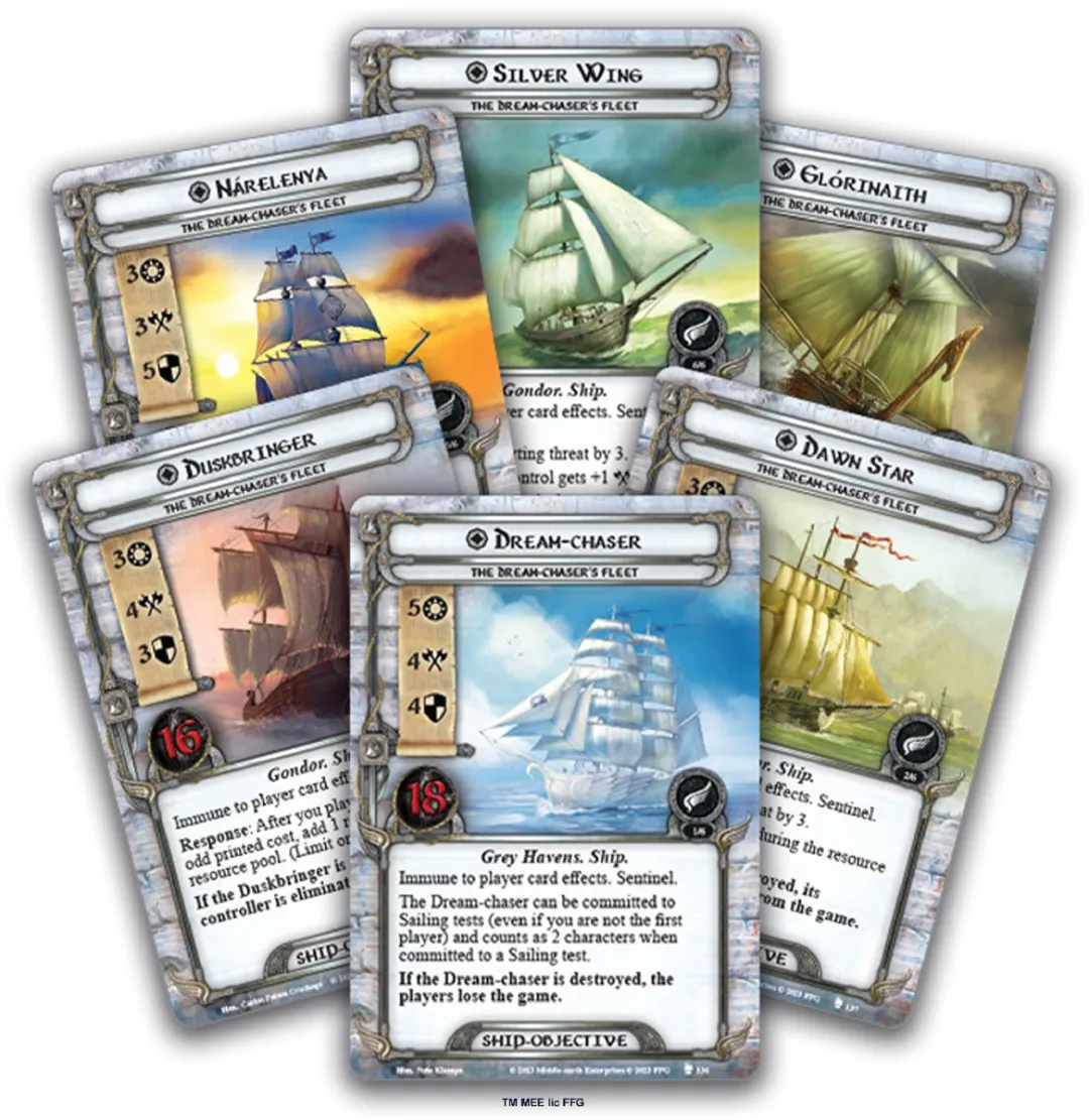 Fantasy Flight Games Lord of the Rings LCG Dream-Chaser Campagne - 1-4 Spelers