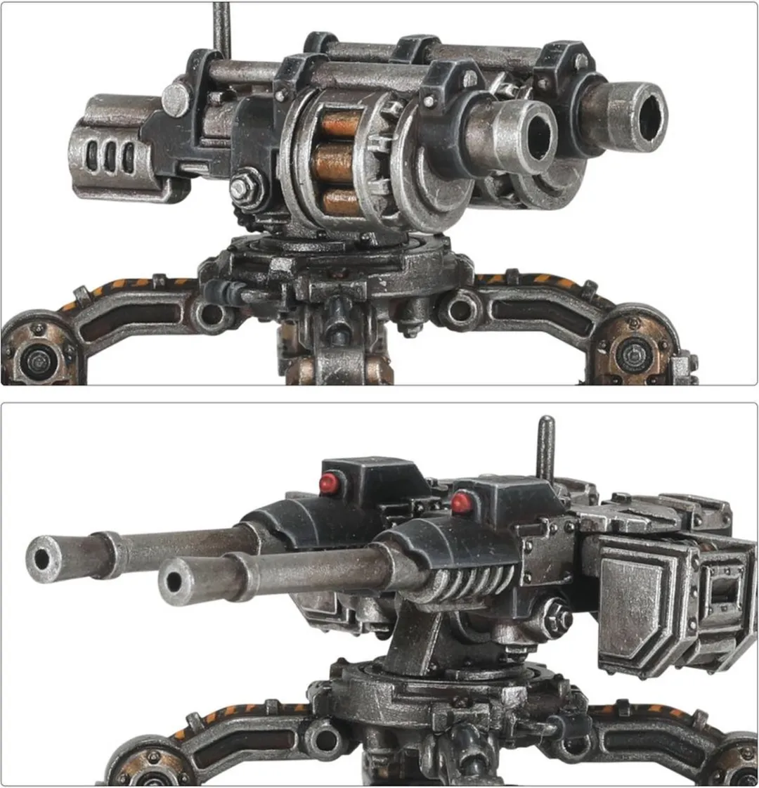 Games Workshop Necromunda Trazior Pattern Sentry Guns 6 Stuks