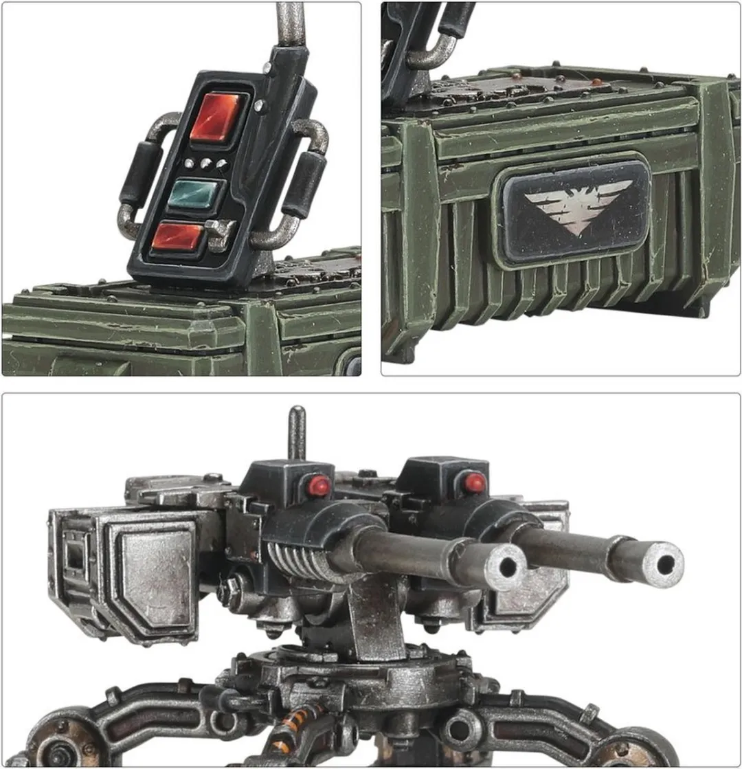 Games Workshop Necromunda Trazior Pattern Sentry Guns 6 Stuks