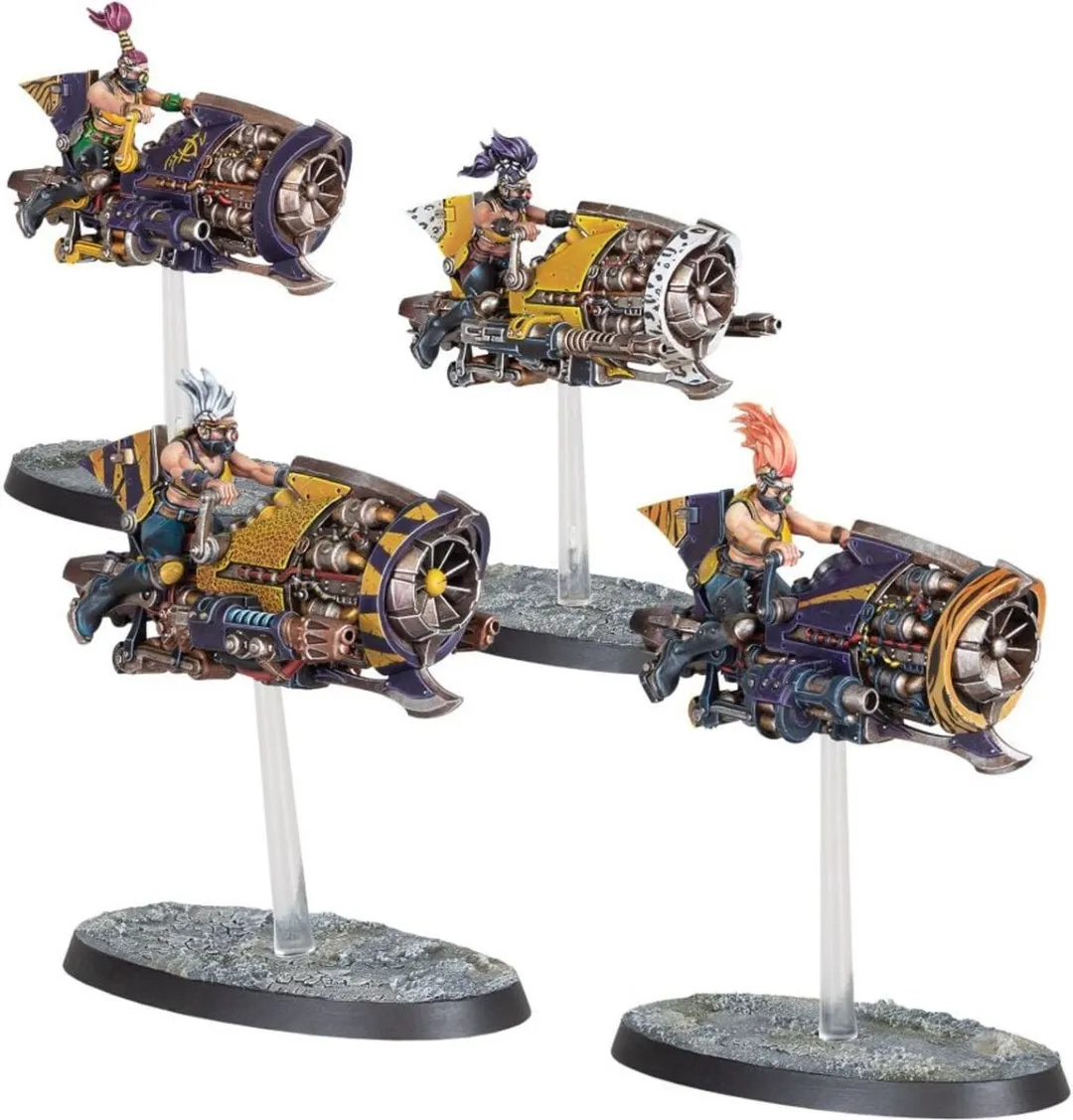 Games Workshop Necromunda Escher Cutters 124-delig