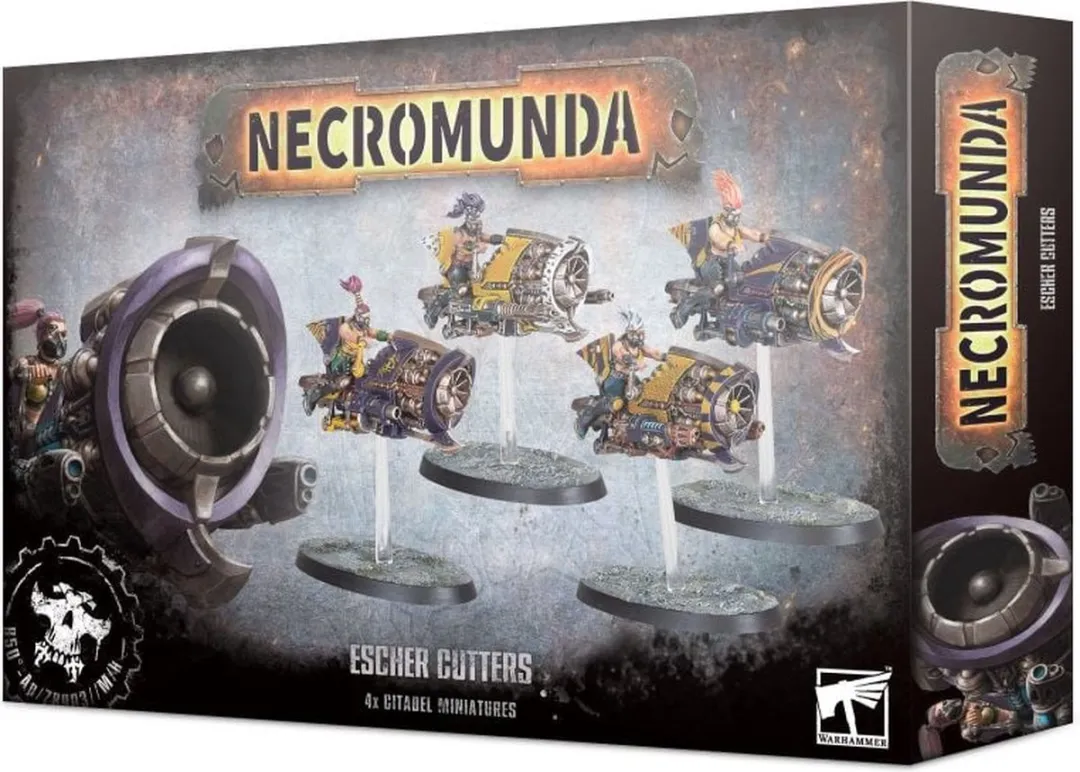 Games Workshop Necromunda Escher Cutters 124-delig