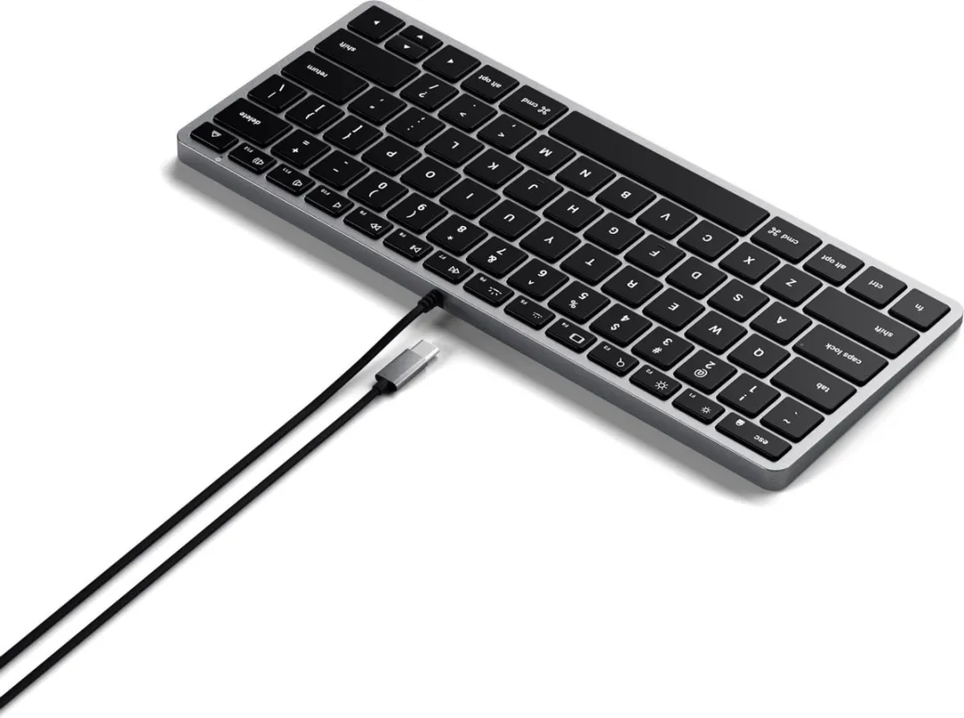 Satechi Slim W1 ST-UCSW1M USB-C Toetsenbord - Grijs
