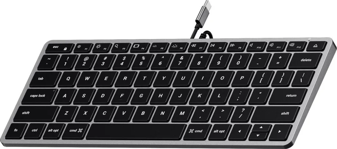 Satechi Slim W1 ST-UCSW1M USB-C Toetsenbord - Grijs