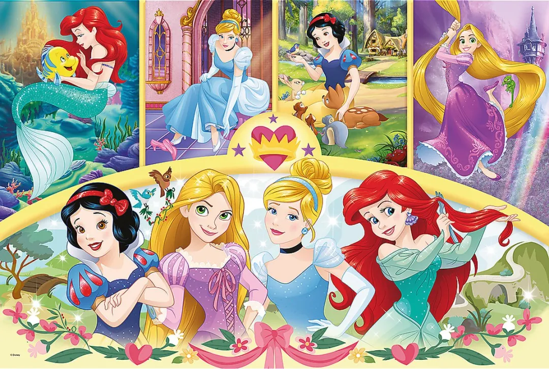 Trefl Disney Prinzessin Maxi Puzzle 1000 Stuks - Multi Colour