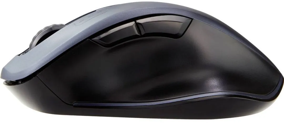 Renkforce RF-4509684 Ergonomische Bluetooth Muis - 7 Toetsen 1600dpi - Grijs