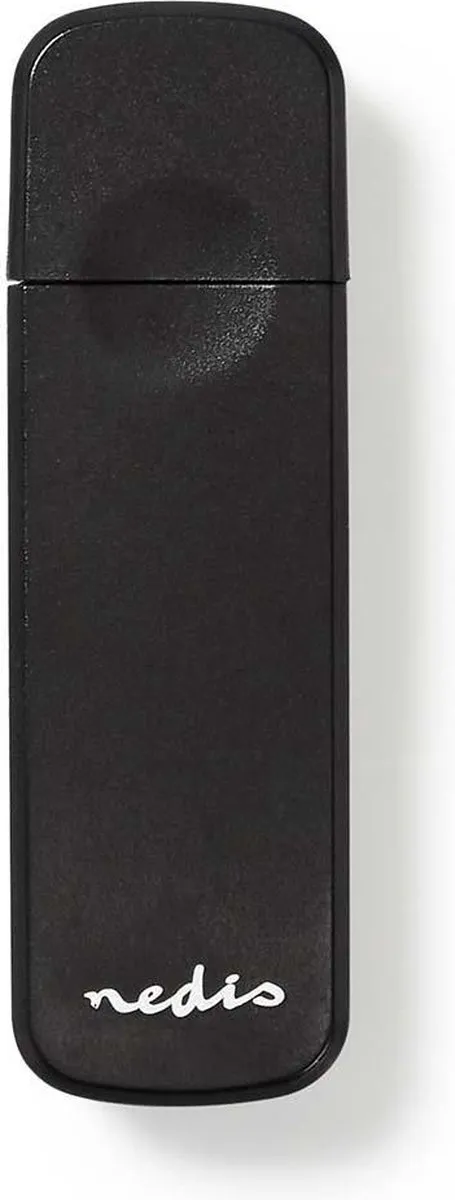 Nedis CRDRU3100 Kaartlezer - USB 3.2 Gen1 - Zwart