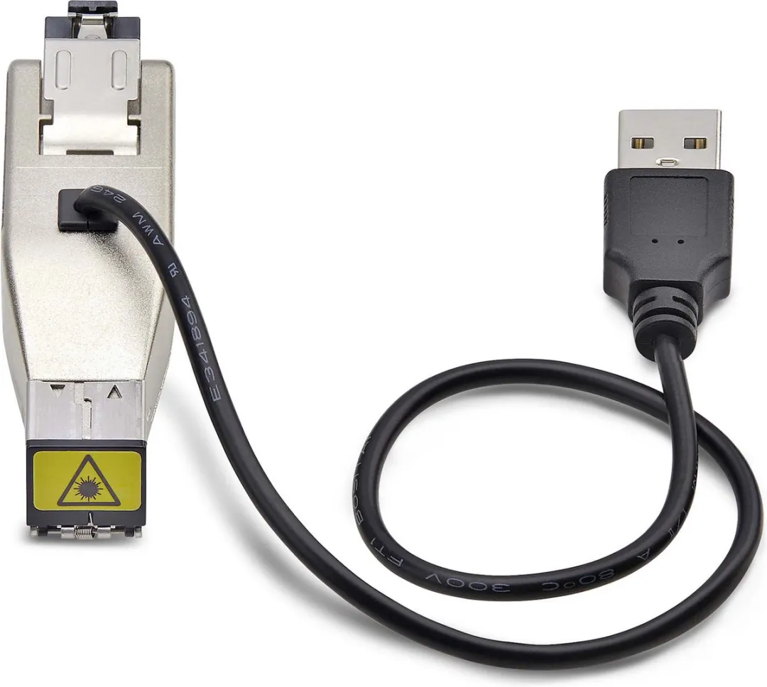 Startech D01ML55U-FIBER-MEDIA Glasvezel naar RJ45 Media Converter - USB - 10km/800m - Zwart