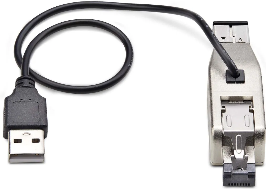 Startech D01ML55U-FIBER-MEDIA Glasvezel naar RJ45 Media Converter - USB - 10km/800m - Zwart