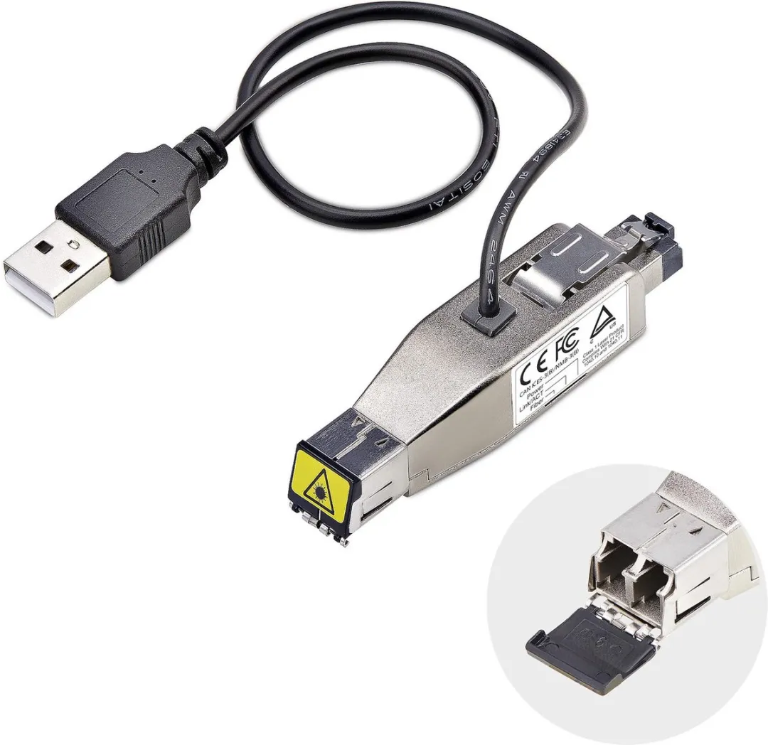 Startech D01ML55U-FIBER-MEDIA Glasvezel naar RJ45 Media Converter